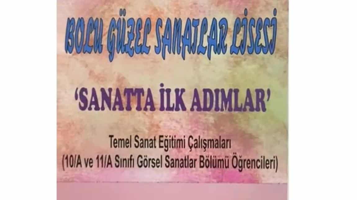 Okulumuz görsel sanatlar bölümü SANATTA İLK ADIMLAR adlı sosyal sorumluluk programı çalışma alanlarından SANAT alanında gerçekleştirilmiştir.